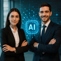 Directivos jovenes Inteligencia Artifical Generativa